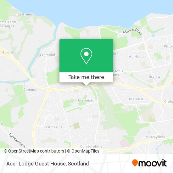 Acer Lodge Guest House map