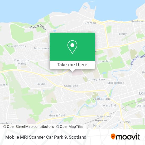 Mobile MRI Scanner Car Park 9 map