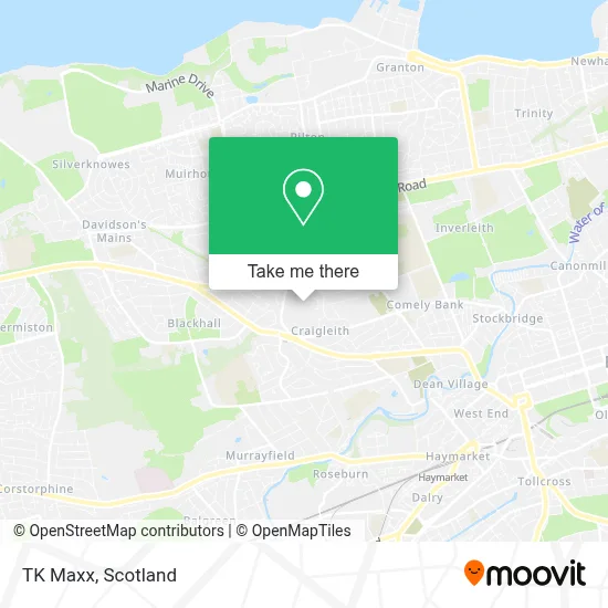TK Maxx map