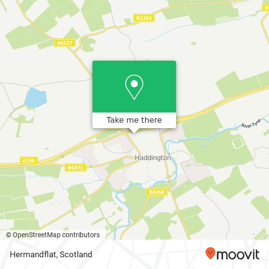 Hermandflat map