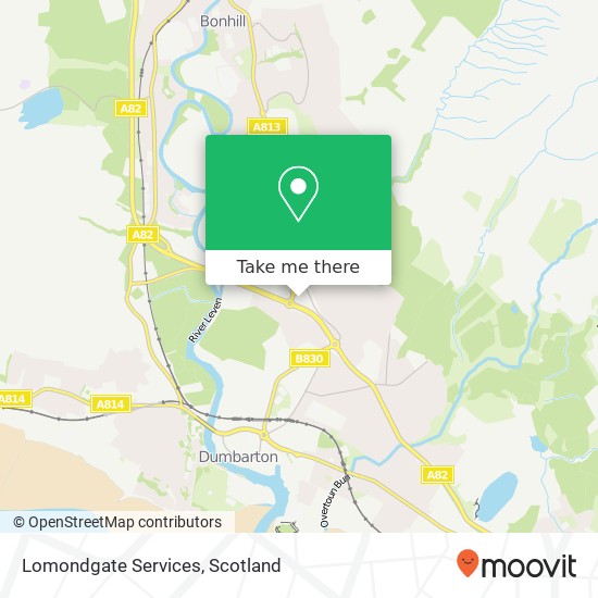 Lomondgate Services map