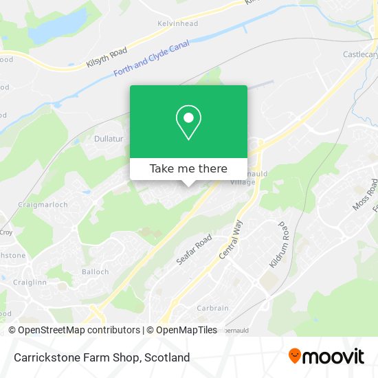 Carrickstone Farm Shop map