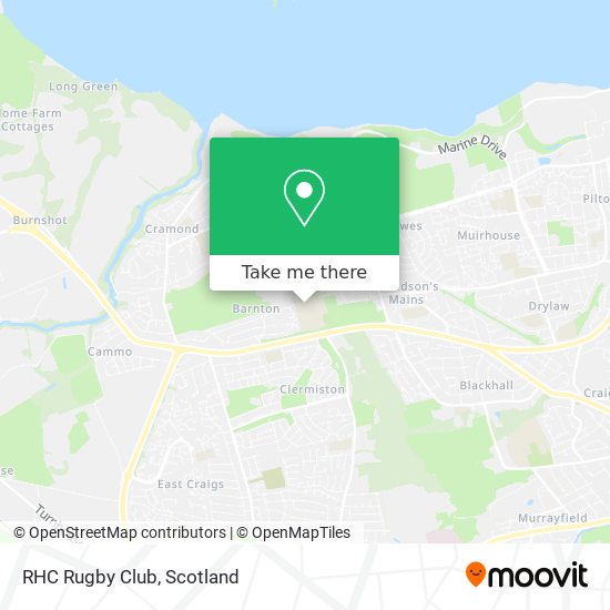 RHC Rugby Club map