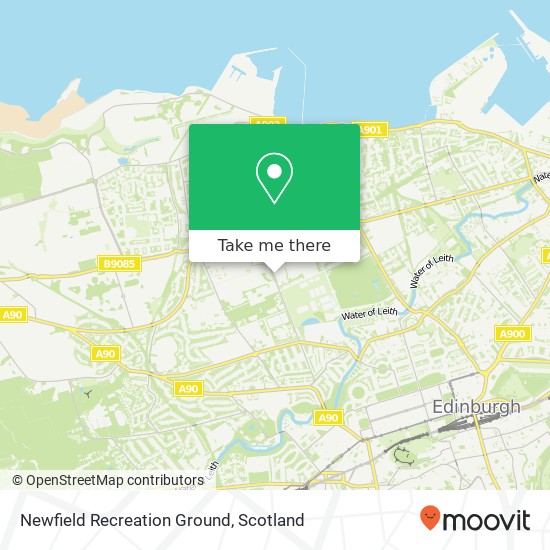 Newfield Recreation Ground map