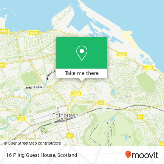 16 Pilrig Guest House map