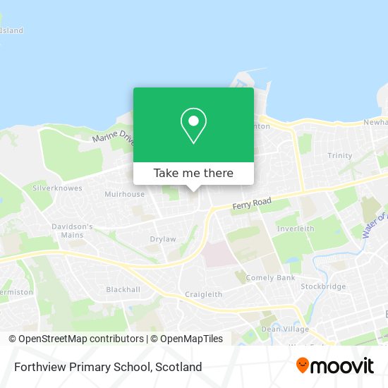 Forthview Primary School map