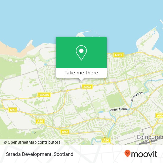 Strada Development map