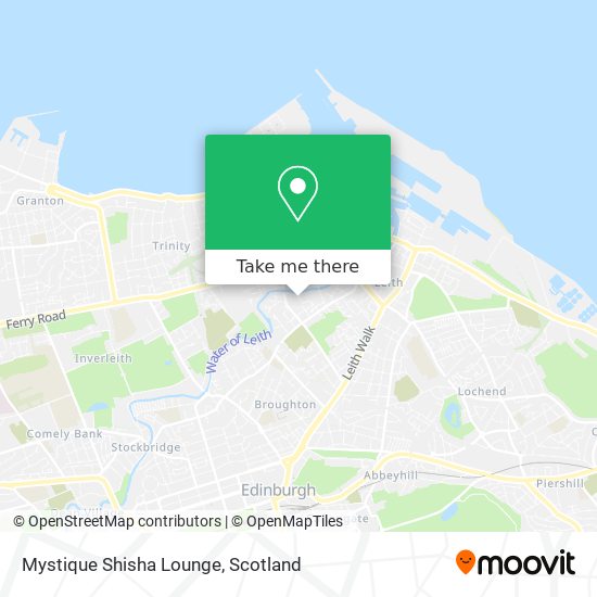 Mystique Shisha Lounge map