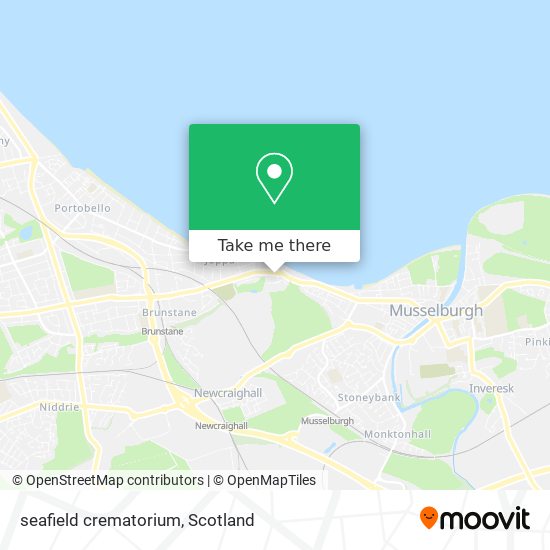 seafield crematorium map