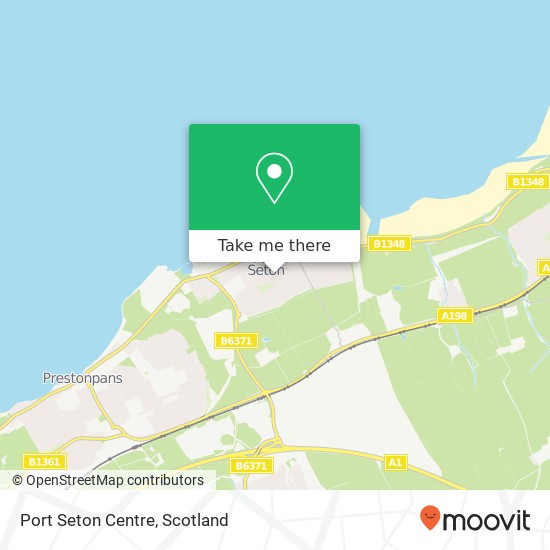 Port Seton Centre map