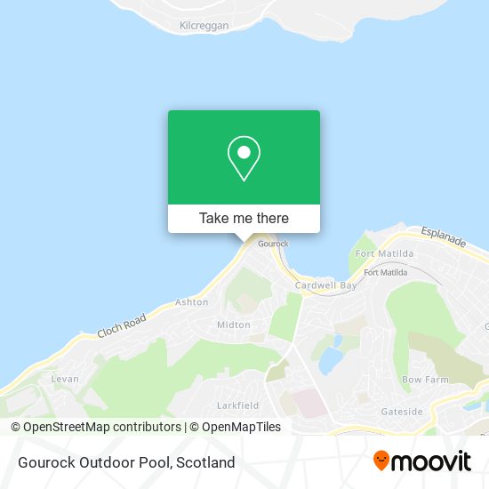 Gourock Outdoor Pool map