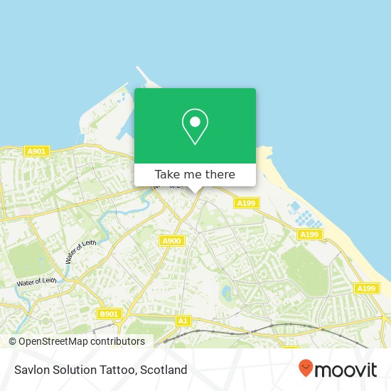 Savlon Solution Tattoo map