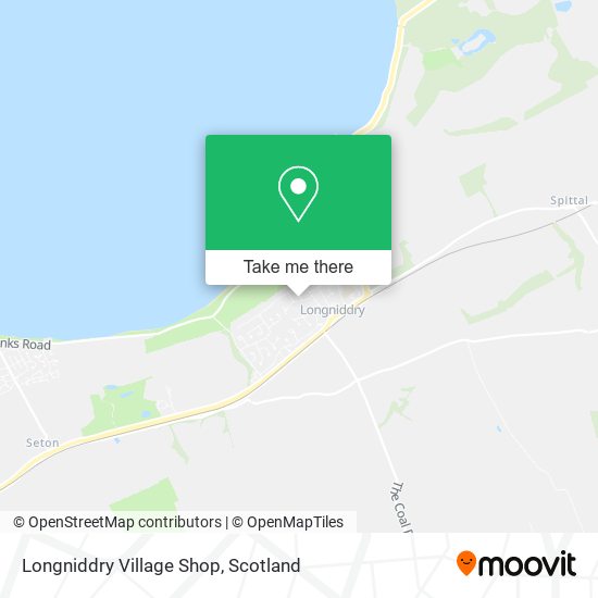 Longniddry Village Shop map