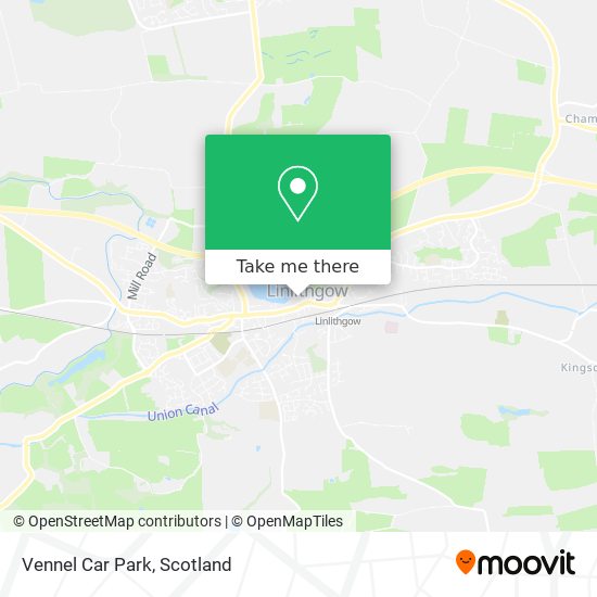 Vennel Car Park map