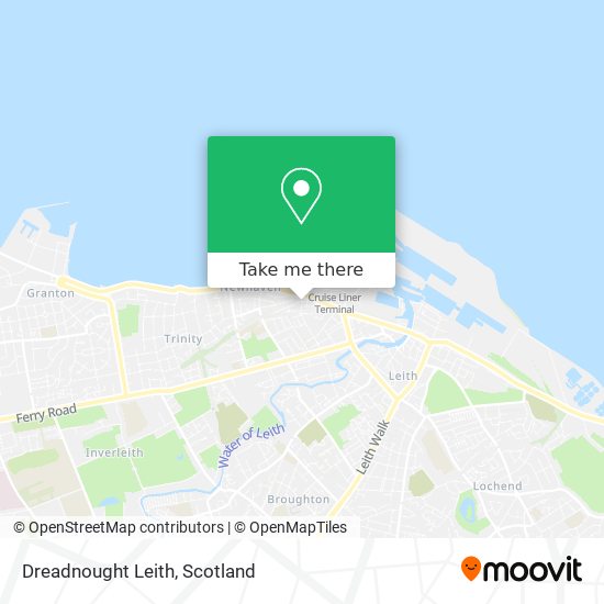Dreadnought Leith map