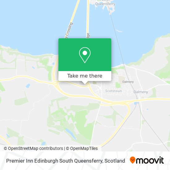 Premier Inn Edinburgh South Queensferry map