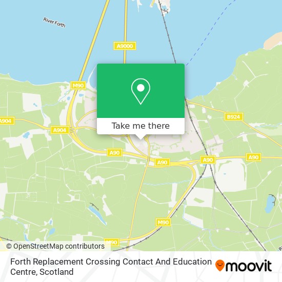 Forth Replacement Crossing Contact And Education Centre map