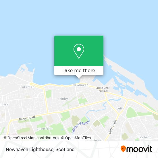 Newhaven Lighthouse map
