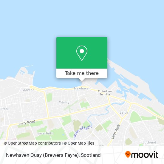 Newhaven Quay (Brewers Fayre) map