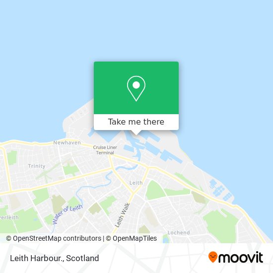 Leith Harbour. map