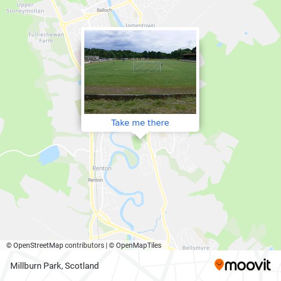 Millburn Park map