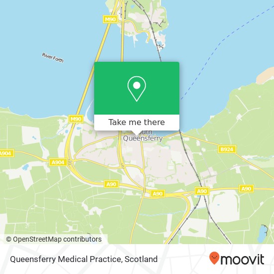 Queensferry Medical Practice map