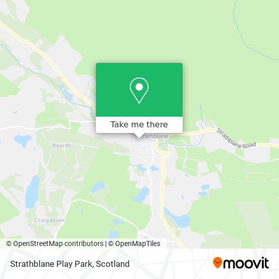 Strathblane Play Park map