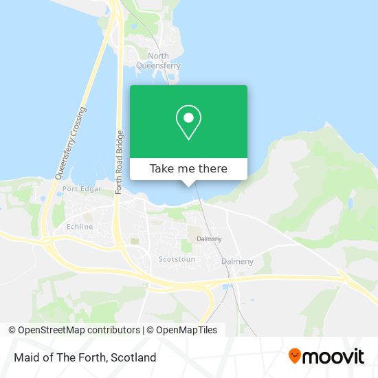 Maid of The Forth map
