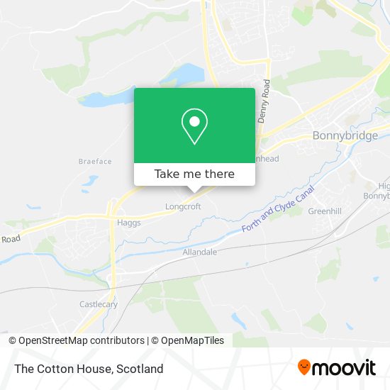 The Cotton House map