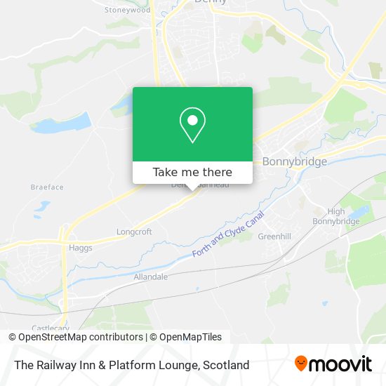 The Railway Inn & Platform Lounge map