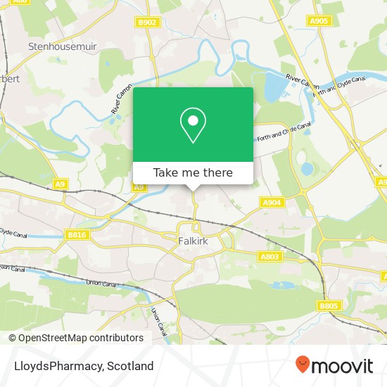 LloydsPharmacy map