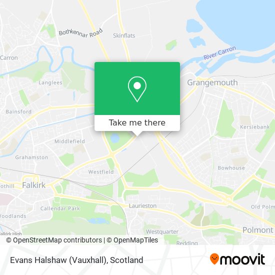 Evans Halshaw (Vauxhall) map