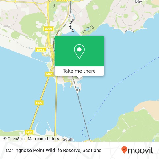 Carlingnose Point Wildlife Reserve map