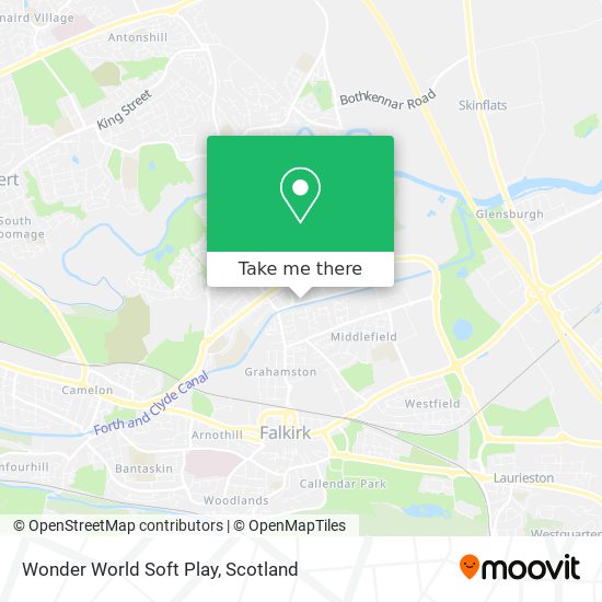 Wonder World Soft Play map