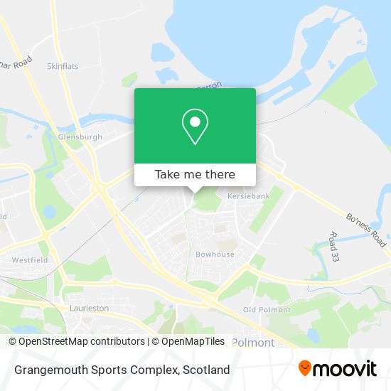 Grangemouth Sports Complex map