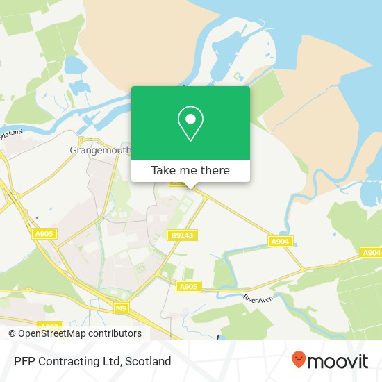 PFP Contracting Ltd map