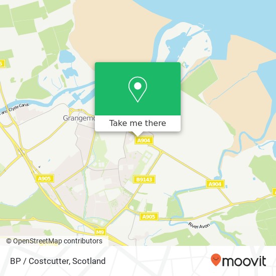 BP / Costcutter map