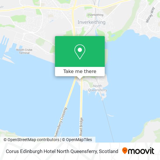 Corus Edinburgh Hotel North Queensferry map