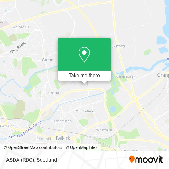 ASDA (RDC) map