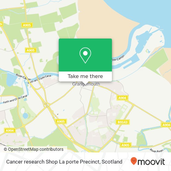 Cancer research Shop La porte Precinct map