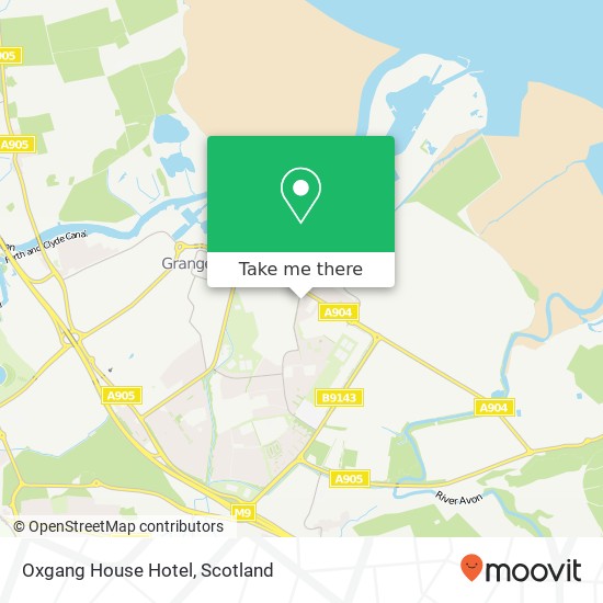 Oxgang House Hotel map