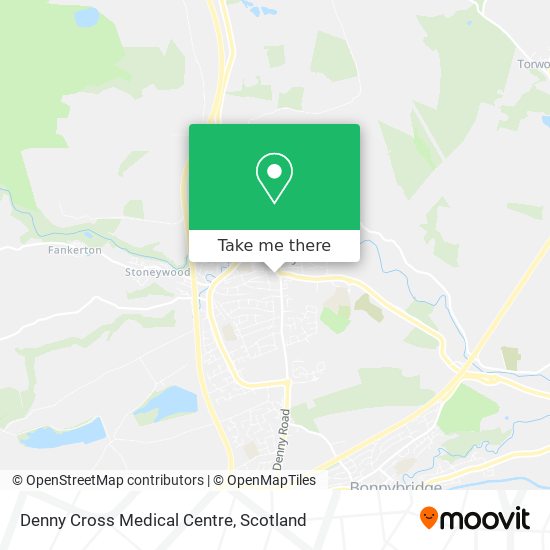 Denny Cross Medical Centre map
