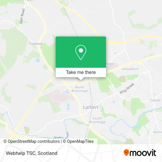 Webhelp TSC map