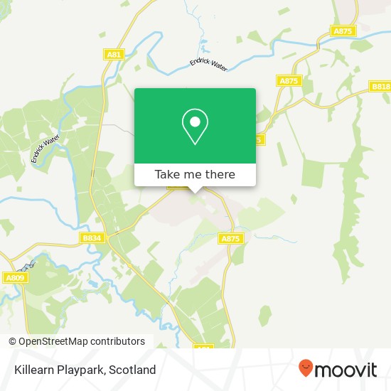 Killearn Playpark map