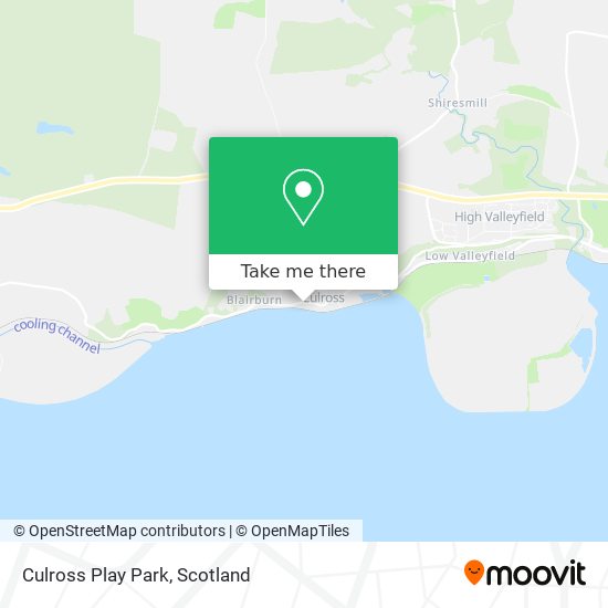 Culross Play Park map