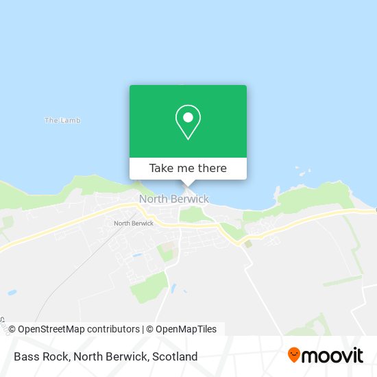 Bass Rock, North Berwick map