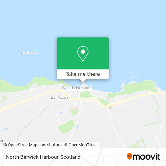 North Berwick Harbour map