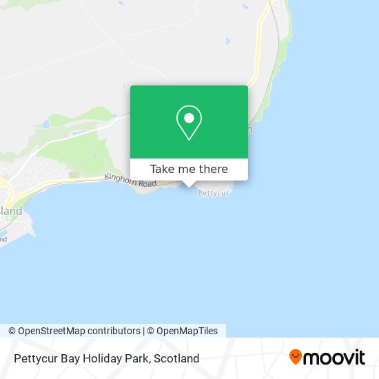 Pettycur Bay Holiday Park map