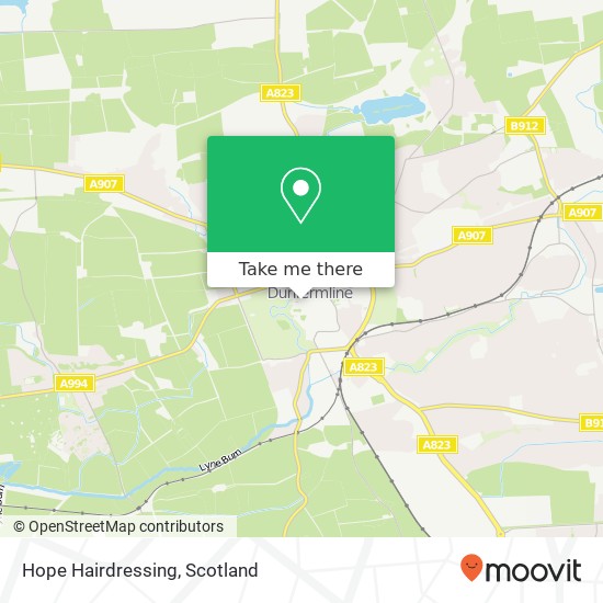 Hope Hairdressing map