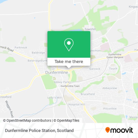 Dunfermline Police Station map